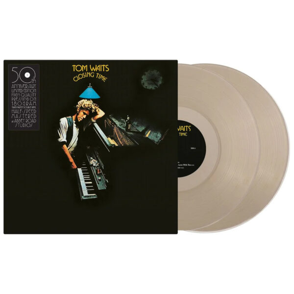 <span class="hide-the-artist">Tom Waits<br></span>Closing Time (Transparent Vinyl)